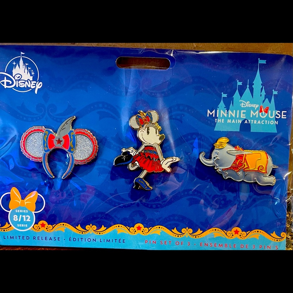 Disney Minnie Mouse Main Attraction pin series 8/12